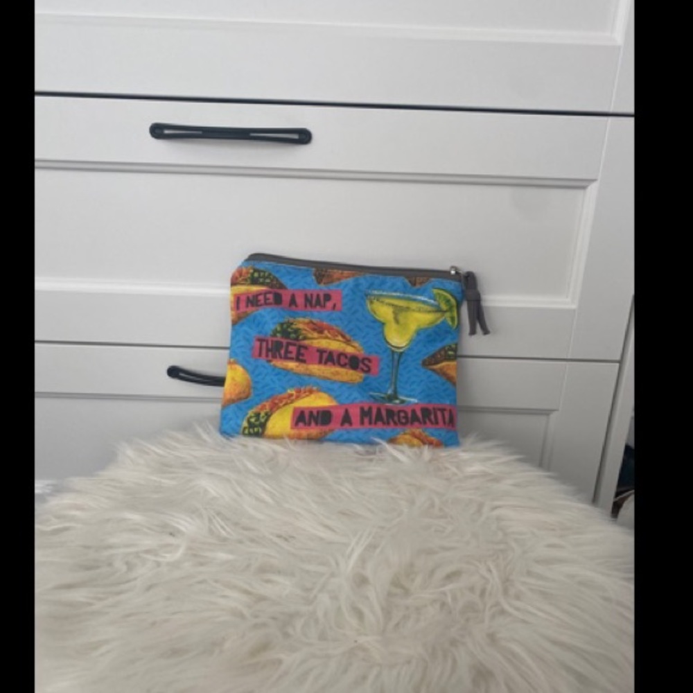 Taco Makeup Bag/Pouch
